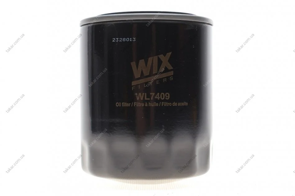 Масляный фильтр винт накручеваемый WIX FILTERS WL7409 (фото 1)