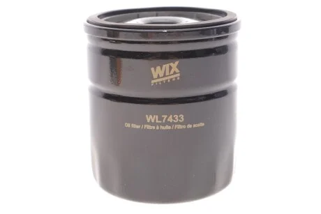Масляний фільтр гвинт накручуваний WIX FILTERS WL7433
