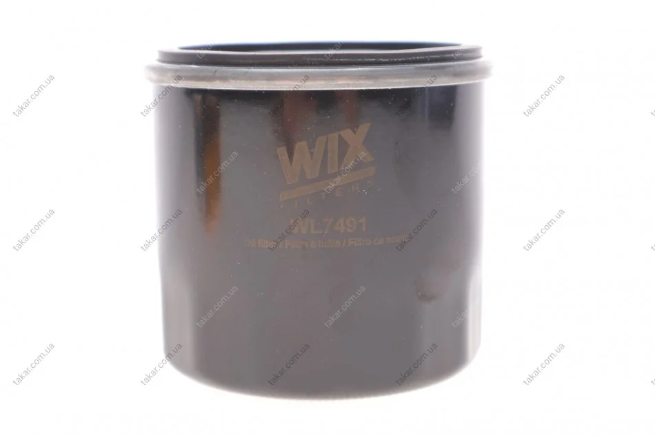 Масляний фільтр гвинт накручуваний WIX FILTERS WL7491 (фото 1)