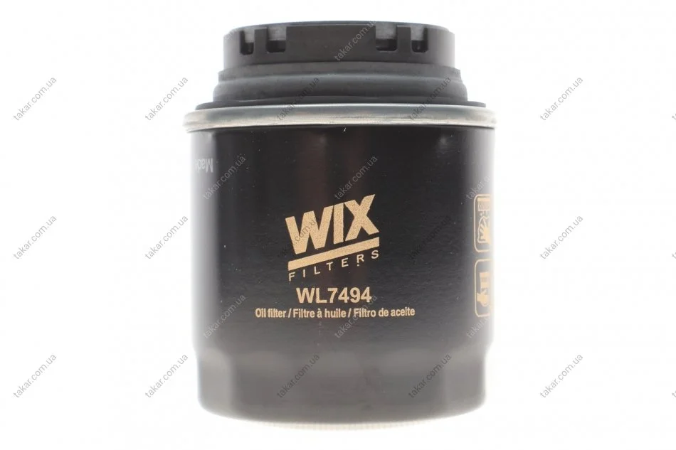 Масляный фильтр винт накручеваемый WIX FILTERS WL7494 (фото 1)