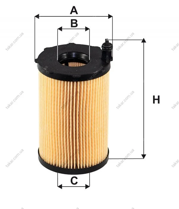 Масляный фильтр картридж патрон WIX FILTERS WL7501 (фото 1)
