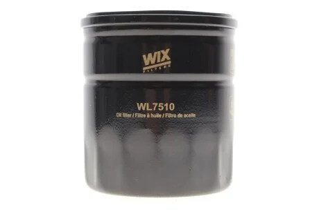 Масляний фільтр гвинт накручуваний WIX FILTERS WL7510