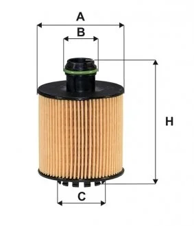 Масляный фильтр картридж патрон WIX FILTERS WL7539