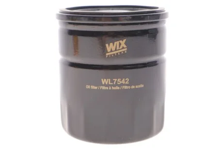 Масляный фильтр винт накручеваемый WIX FILTERS WL7542