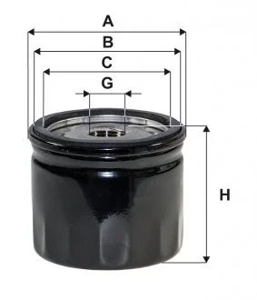 Масляный фильтр винт накручеваемый WIX FILTERS WL7559