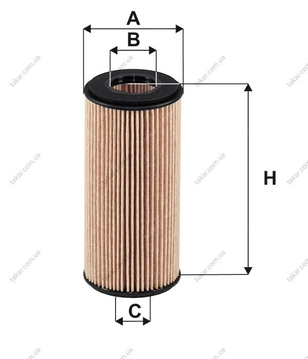 Масляный фильтр картридж патрон WIX FILTERS WL7580 (фото 1)
