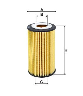 Масляный фильтр картридж патрон WIX FILTERS WL7587