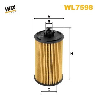 Фільтр оливи WIX FILTERS WL7598 (фото 1)