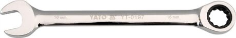 Ключ комбинированный с трещоткой 11 мм YATO YT-0192