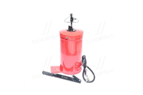 Помпа мастильна : місткість-16 кг, сопло зі шлангом l = 1.5 м, макс. P = 20.5 МПа YATO YT-07065