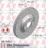 Торзмозной диск двухсторонний на передний мост вентилируемый 5 ZIMMERMANN 100331952 (фото 1)