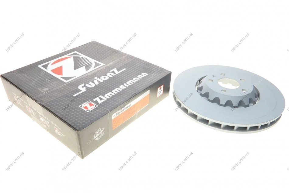 Диск тормозной FORMULA Z ZIMMERMANN 100338675 (фото 1)
