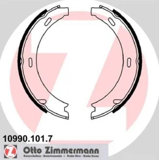 Тормозные колодки задние ZIMMERMANN 10990.101.7