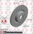 Торзмозной диск двухсторонний на задний мост вентилируемый 5 ZIMMERMANN 150292220 (фото 1)