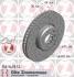 Торзмозной диск двухсторонний на передний мост вентилируемый 5 ZIMMERMANN 150.3479.52 (фото 1)
