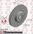 Торзмозной диск двухсторонний на передний мост вентилируемый 5 ZIMMERMANN 150348120 (фото 1)