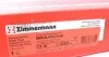 Торзмозной диск двухсторонний на передний мост вентилируемый 6 с покрытием ZIMMERMANN 150.3483.54 (фото 6)