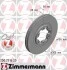Торзмозной диск двухсторонний на передний мост вентилируемый 6 ZIMMERMANN 200251620 (фото 1)