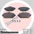 Тормозные колодки дисковые ZIMMERMANN 22031.195.1 (фото 1)