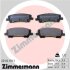 Тормозные колодки дисковые ZIMMERMANN 221121701 (фото 1)