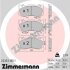 Тормозные колодки дисковые ZIMMERMANN 223531801 (фото 1)