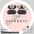 Тормозные колодки дисковые ZIMMERMANN 22942.195.2 (фото 1)
