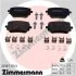 Тормозные колодки дисковые ZIMMERMANN 22987.170.2 (фото 1)