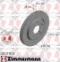 Торзмозной диск двухсторонний на передний мост вентилируемый 5 ZIMMERMANN 230.2310.20 (фото 1)