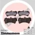 Тормозные колодки дисковые ZIMMERMANN 23693.965.1 (фото 1)