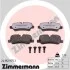 Тормозные колодки дисковые ZIMMERMANN 24192.975.1 (фото 1)