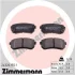 Тормозные колодки задние дисковые ZIMMERMANN 24320.155.1 (фото 5)