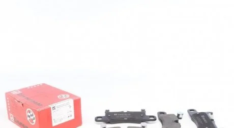Тормозные колодки задние дисковые ZIMMERMANN 24721.175.1