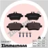 Тормозные колодки дисковые ZIMMERMANN 24848.185.1 (фото 2)