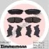 Гальмівні колодки дискові ZIMMERMANN 24854.160.1 (фото 1)