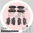 Гальмівні колодки передні дискові ZIMMERMANN 25692.180.2 (фото 5)