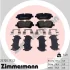 Тормозные колодки дисковые ZIMMERMANN 257201732 (фото 2)
