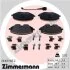 Гальмівні колодки передні дискові ZIMMERMANN 261691852 (фото 1)