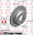 Торзмозной диск двухсторонний на задний мост вентилируемый 6 ZIMMERMANN 285.3523.20 (фото 1)