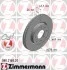 Торзмозной диск двухсторонний на передний мост вентилируемый 4 ZIMMERMANN 380216820 (фото 1)