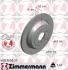 Торзмозной диск двухсторонний на задний мост полный(невентилируемый) 5 ZIMMERMANN 400365020 (фото 6)