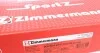 Гальмівний диск двосторонній на передній міст вентильований 8 ZIMMERMANN 400.3670.52 (фото 6)