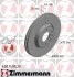 Торзмозной диск двухсторонний на передний мост вентилируемый 5 ZIMMERMANN 430.1495.20 (фото 1)