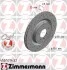 Торзмозной диск двухсторонний на задний мост вентилируемый 5 ZIMMERMANN 450.5214.52 (фото 1)