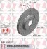 Торзмозной диск двухсторонний на передний мост вентилируемый 5 ZIMMERMANN 590.2597.52 (фото 1)
