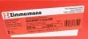 Торзмозной диск двухсторонний на задний мост вентилируемый 10 ZIMMERMANN 600324152 (фото 5)