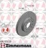 Торзмозной диск двухсторонний на передний мост вентилируемый 10 ZIMMERMANN 600325120 (фото 1)