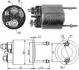 Втягивающее реле стартера 12V ZM ZM596 (фото 1)