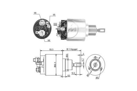 Втягуюче реле ZM ZM675